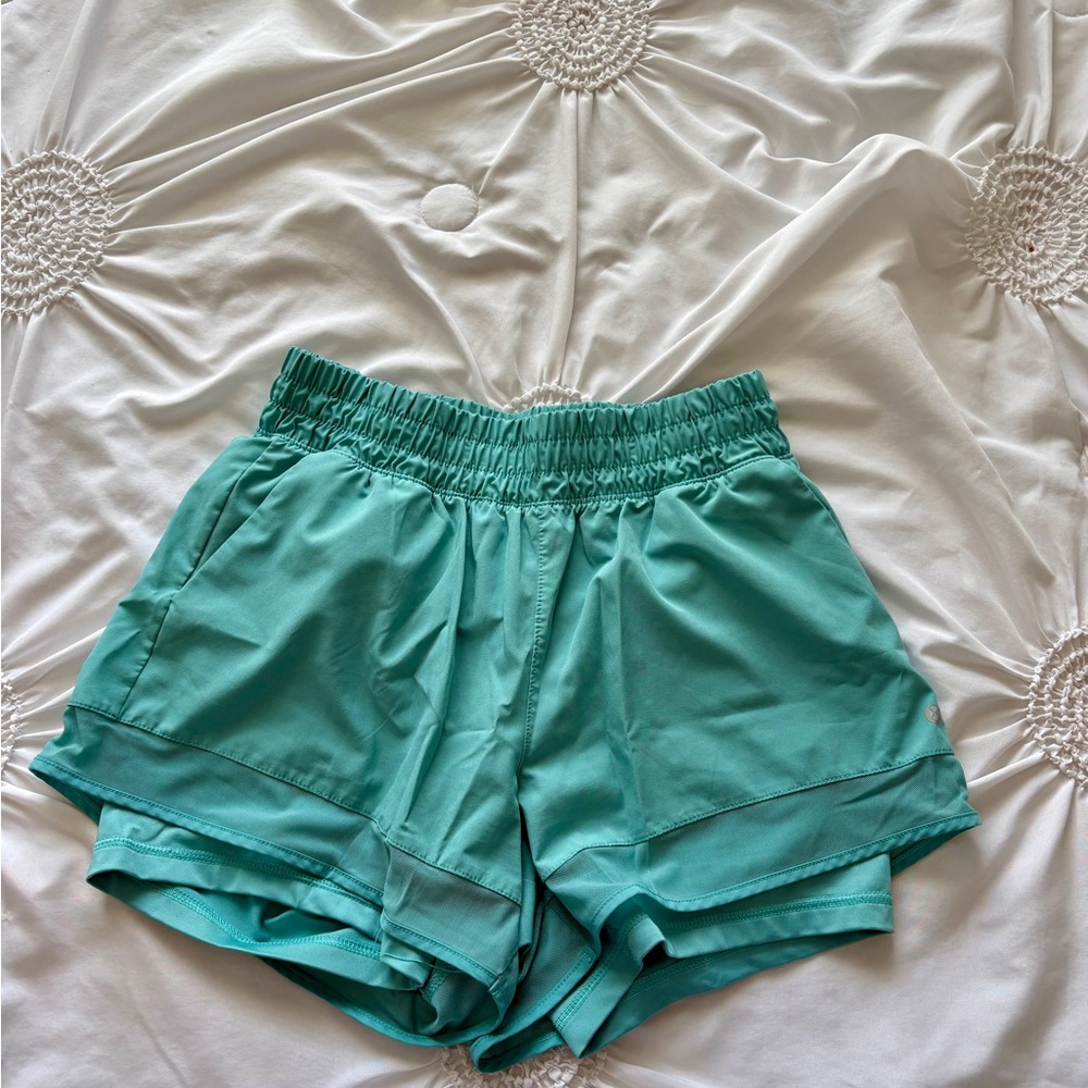 Women's Teal Athletic Shorts